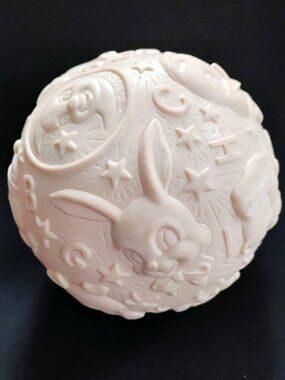 VINTAGE 5” Viceroy Canada Rubber Ball - Alphabet, Animals & Stars - MINT
